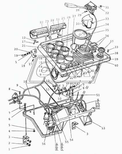 ЭИ8009М-9 Указатель давления масла 0-6кРа 12V,100 Кпа ВЗЭП